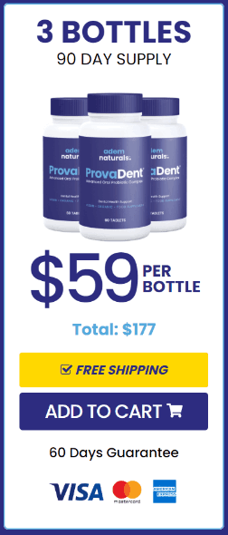 ProvaDent 3 bottles